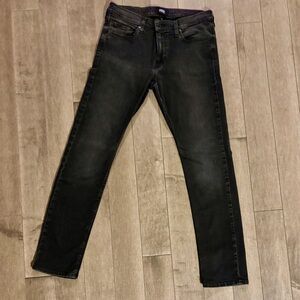 PAIGE Men's Charcoal Lennox Jeans